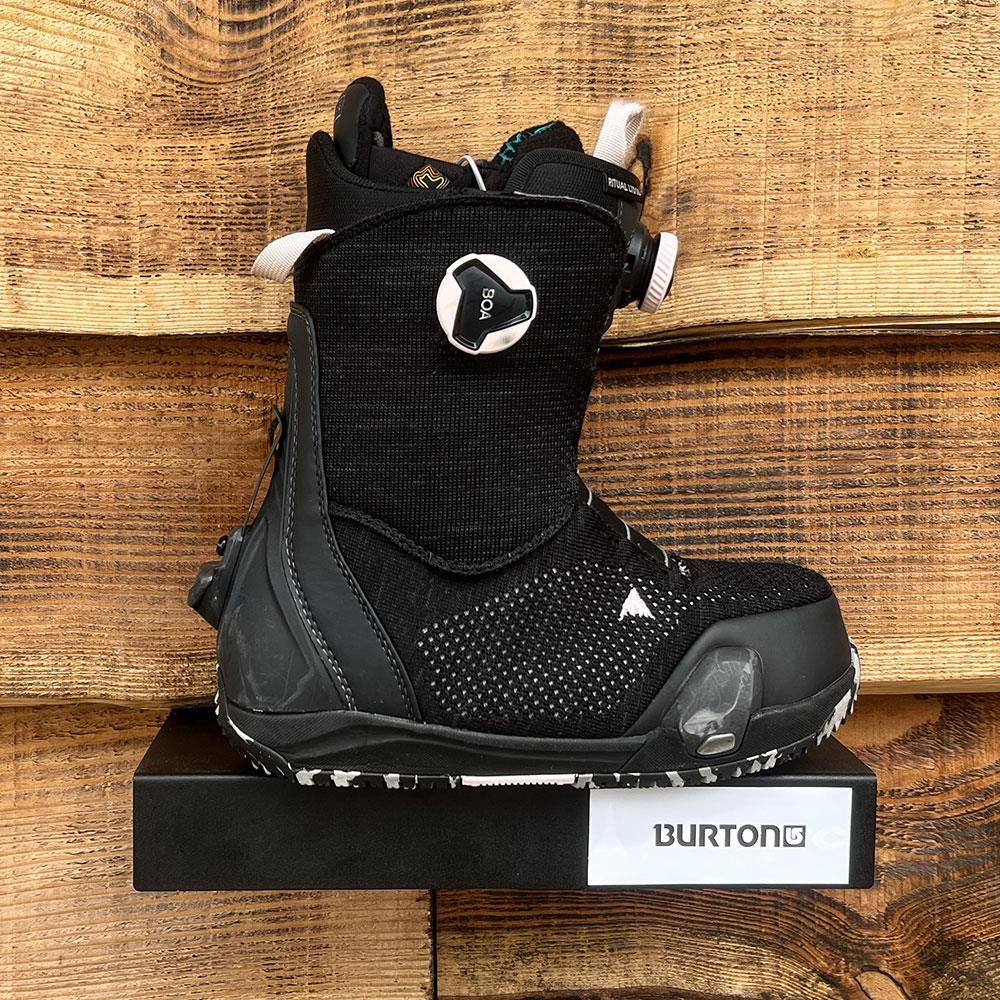 Burton Ritual Step On BOA Ex-Demo Womens Snowboard Boots Black/Pink UK6.5