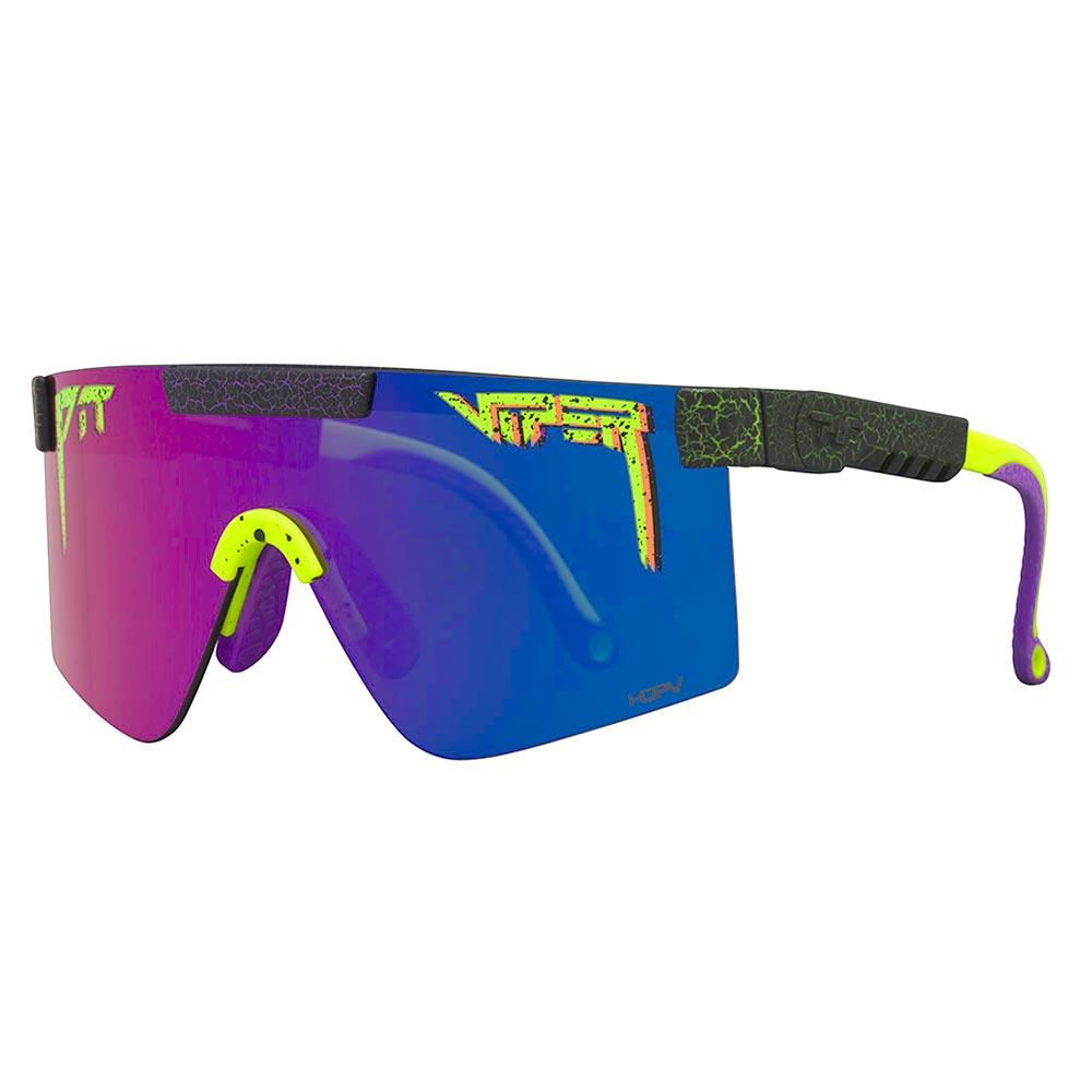 Pit Viper The Electroshock 2.0 Original Sunglasses - HDPV Polarized Pink-Purple Lens - Wide