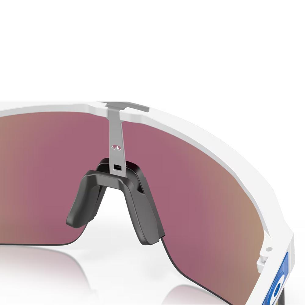 Oakley Sutro Lite Sunglasses Matte White - Prizm Sapphire Lens