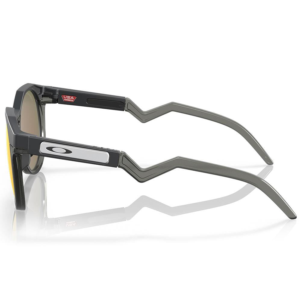 Oakley HSTN Sunglasses Matte Carbon - Prizm Ruby Lens