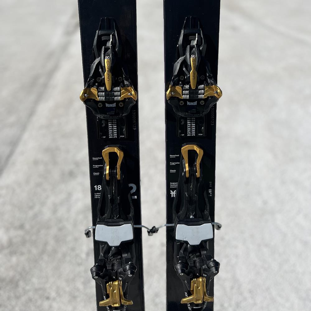 Faction La Machine 2 Ex-Demo Freetour Skis + Marker Kingpin 10 Bindings 183cm