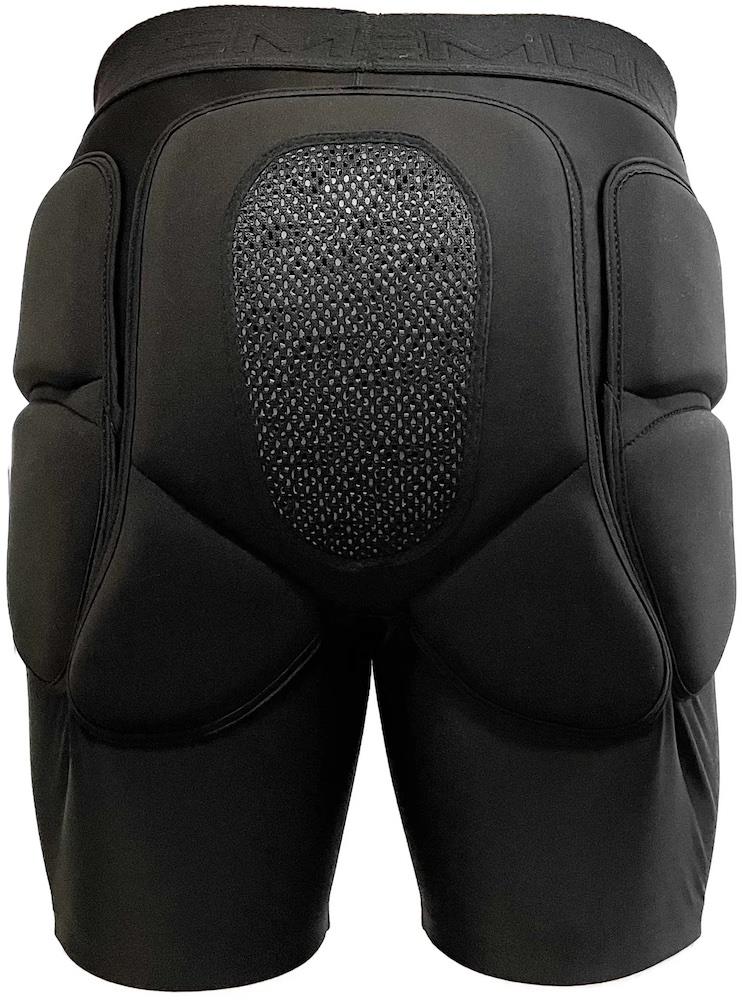Demon Zero RF D30 Protective Unisex Impact Shorts Black