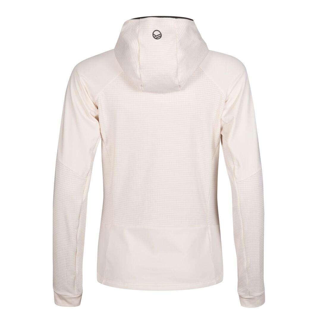 Halti Heat Grid Womens Hooded Layer Jacket Eggnog Beige