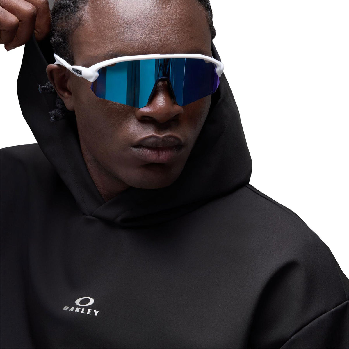 Oakley Wintertide Scratched Mens Hoodie Pitch Black