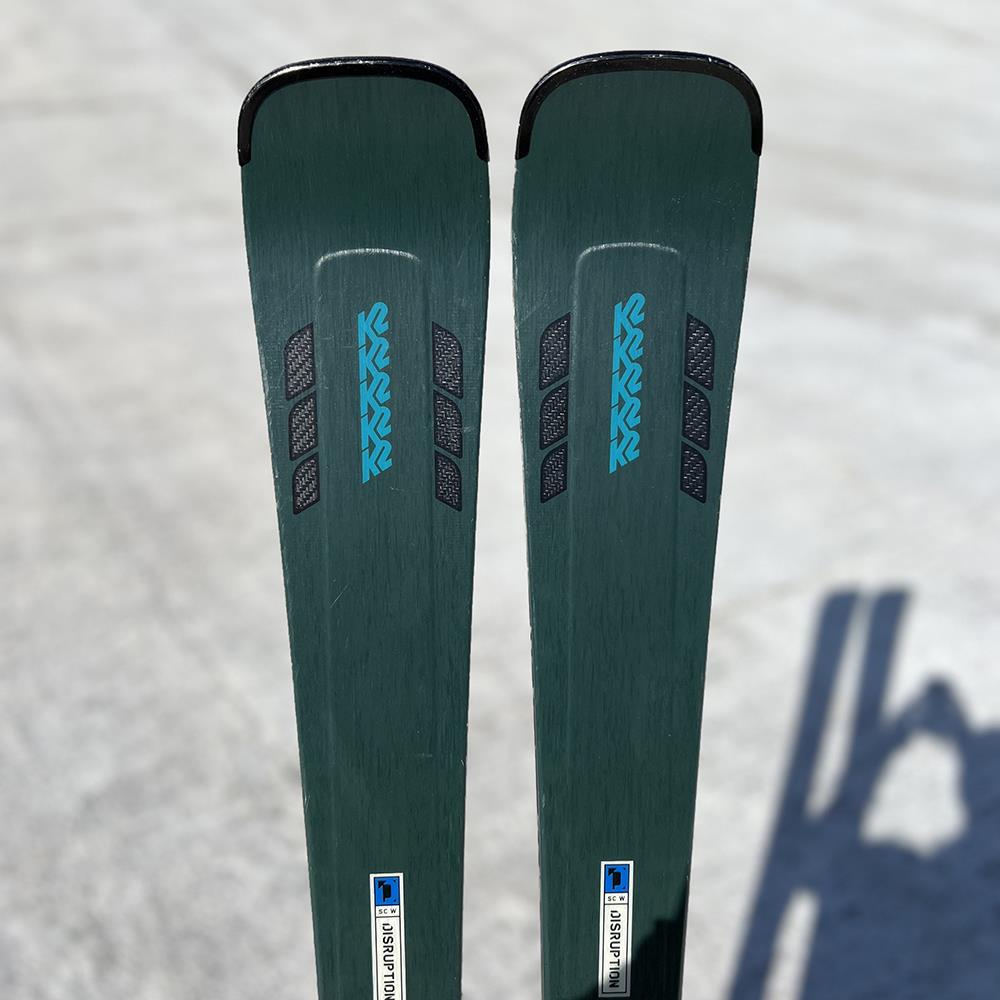 K2 Disruption SC Ex-Hire Womens Skis + ER3 10 QC GW Bindings 2025 146cm