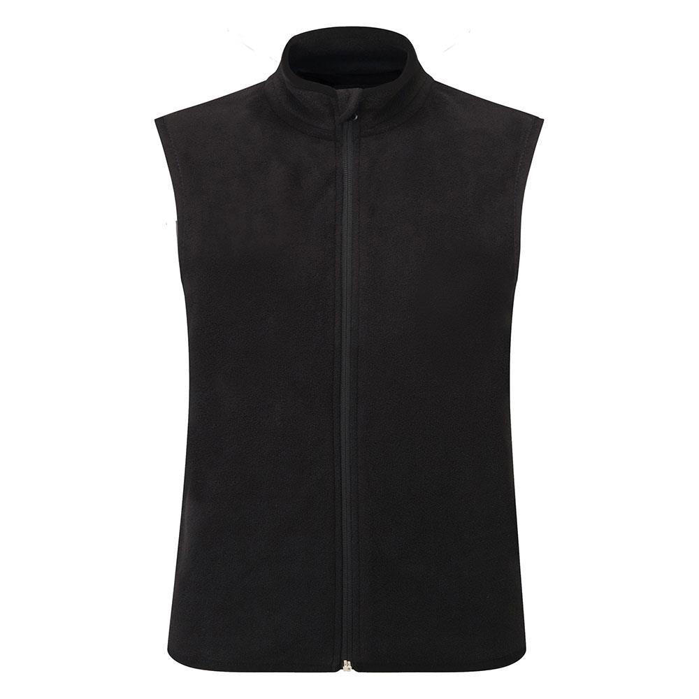 Manbi Kids Core Warmer Fleece Gilet Black