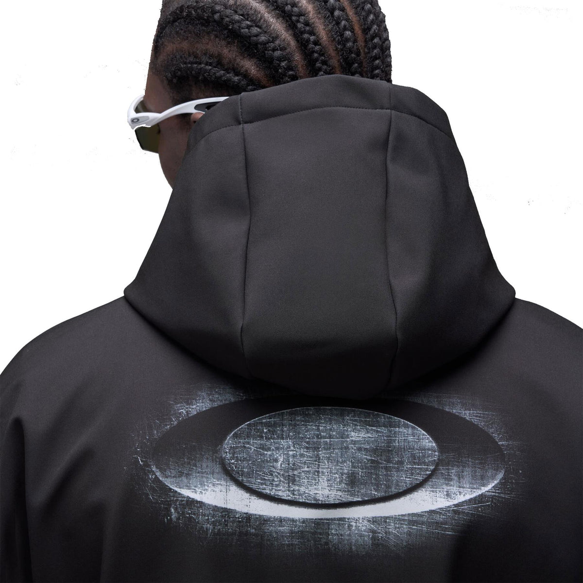 Oakley Wintertide Scratched Mens Hoodie Pitch Black