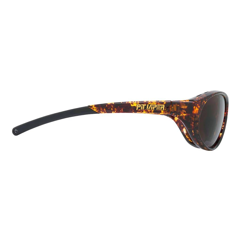 Pit Viper The Hawksbill Altimeter Sunglasses - Brown Lens