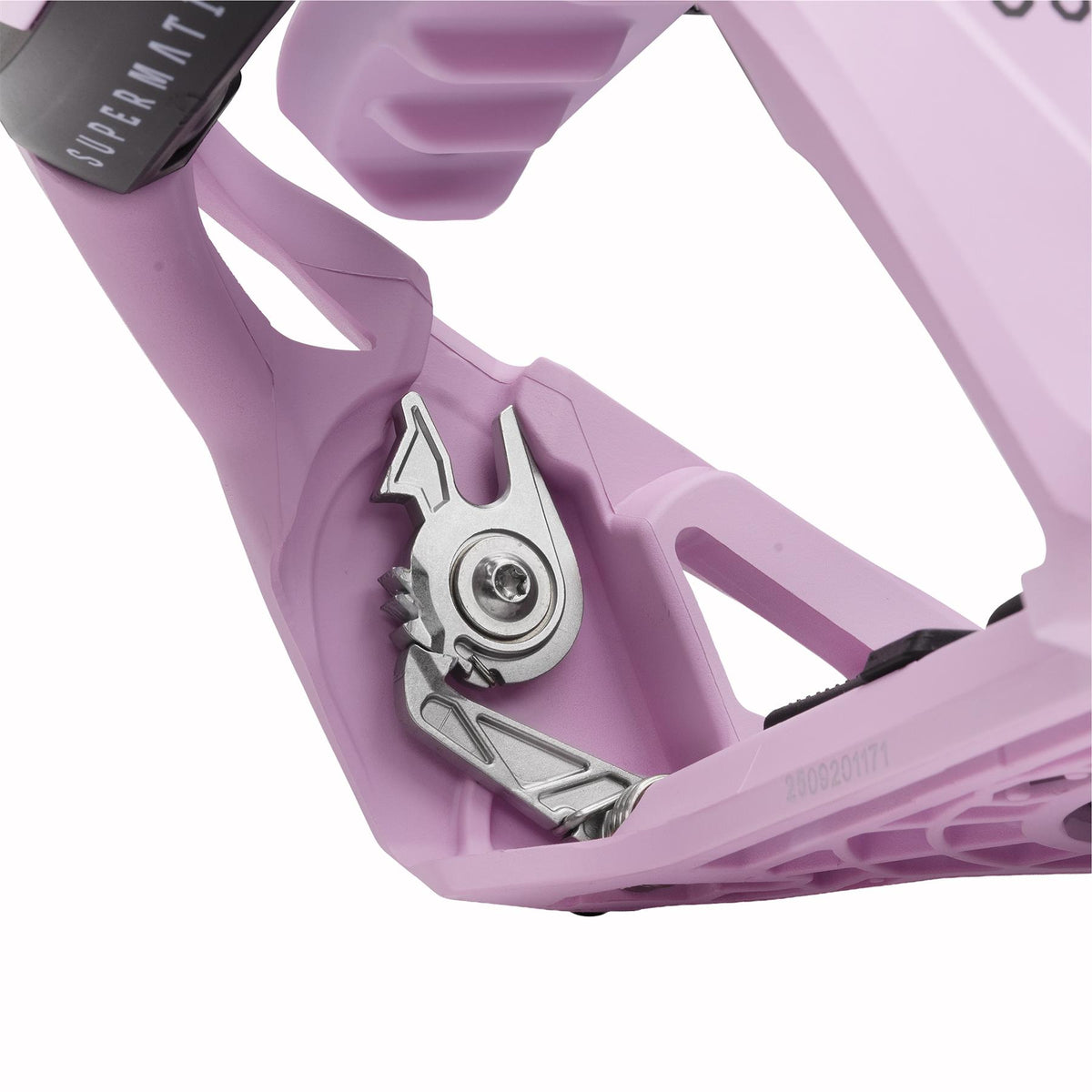 Nidecker Supermatic OG Step-In Snowboard Bindings Milkshake 2027