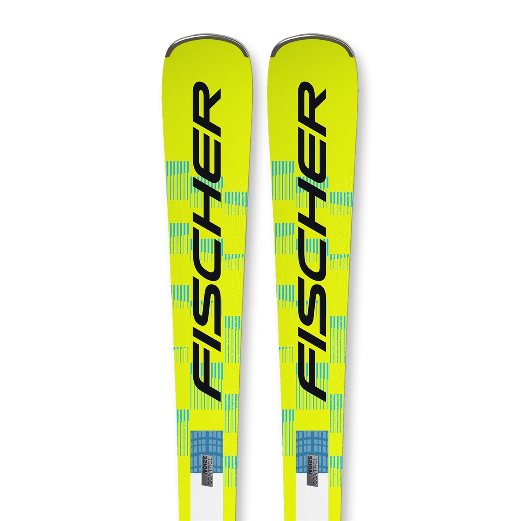 Fischer RC4 Noize ST Yellow Superflex Skis + RC4 Z12 GW Bindings 2026