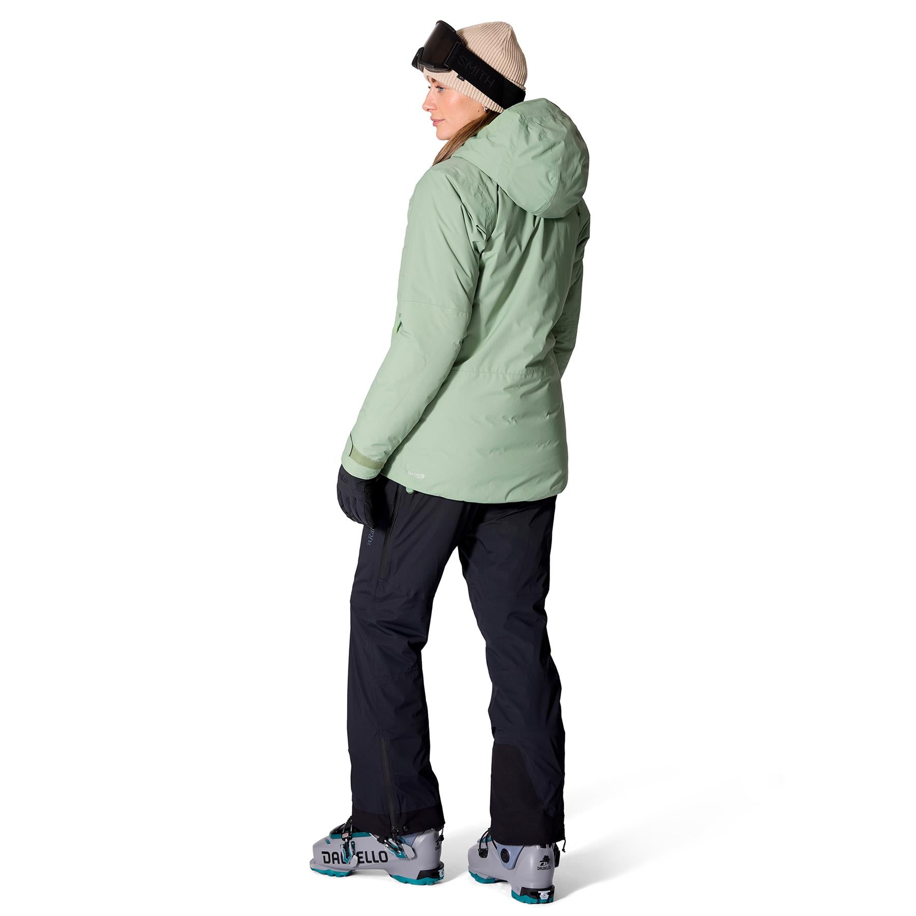 Rab Optical Down Womens Jacket Dark Fig Green