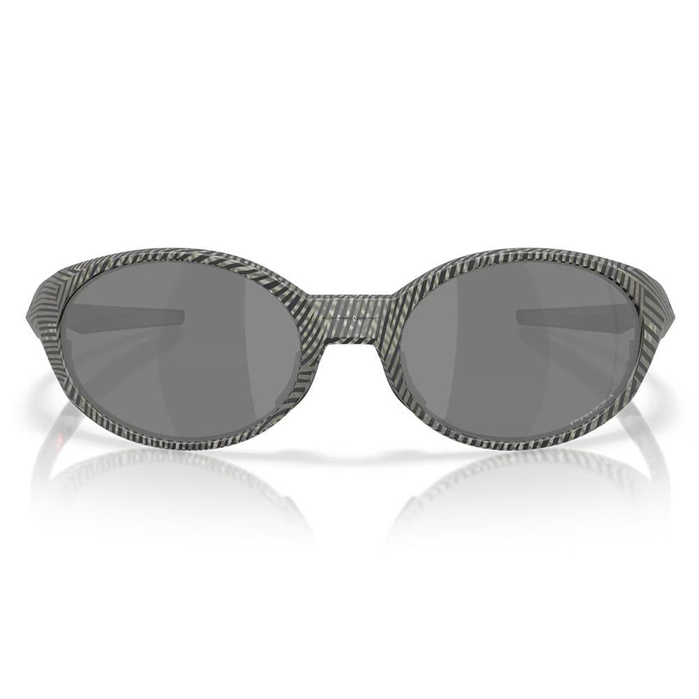 Oakley Eye Jacket Redux Sunglasses Matte Grey Ink Fingerprint - Prizm Black Lens