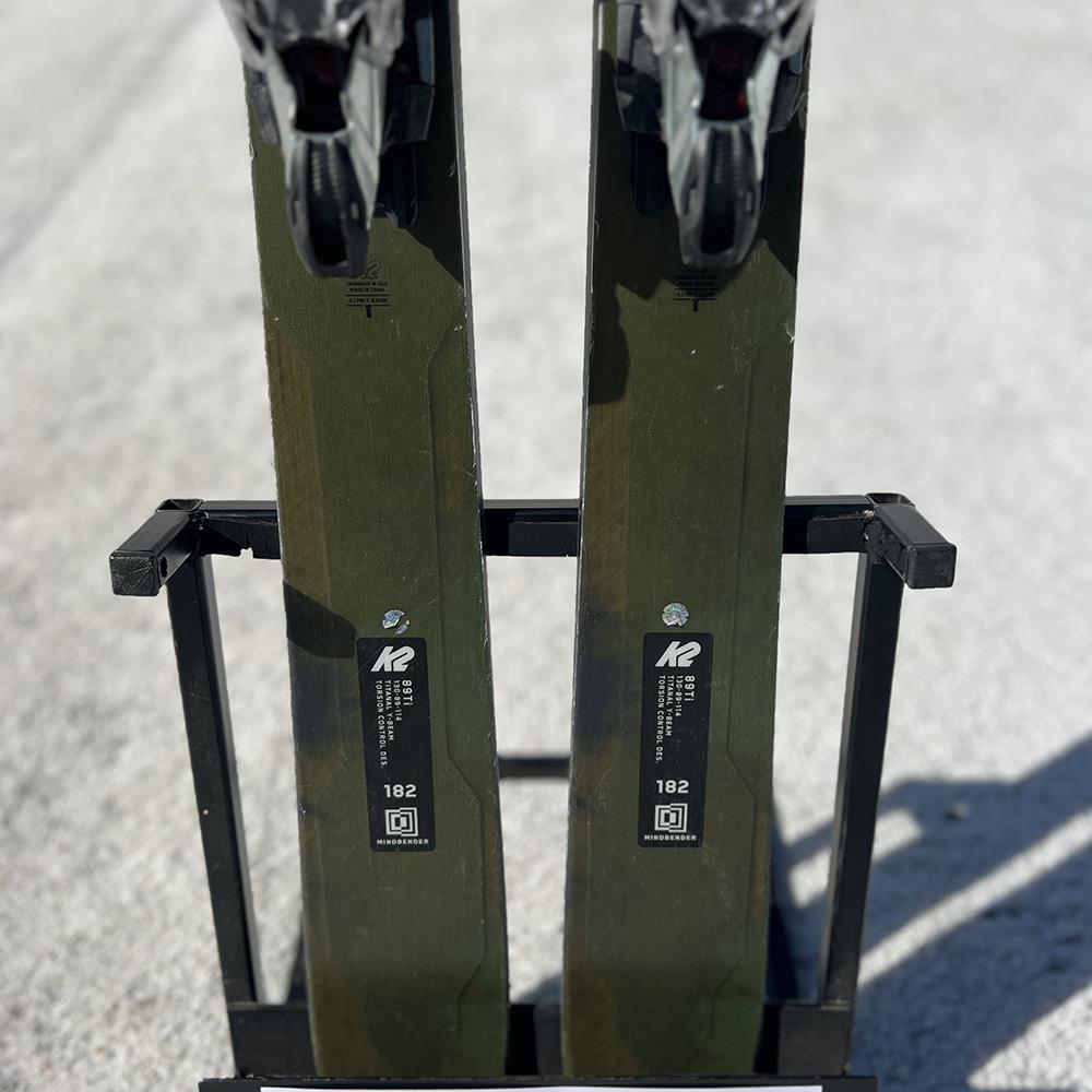 K2 Mindbender 89Ti Ex-Hire Skis + Griffon 13 TCX D GW Bindings 2025 182cm