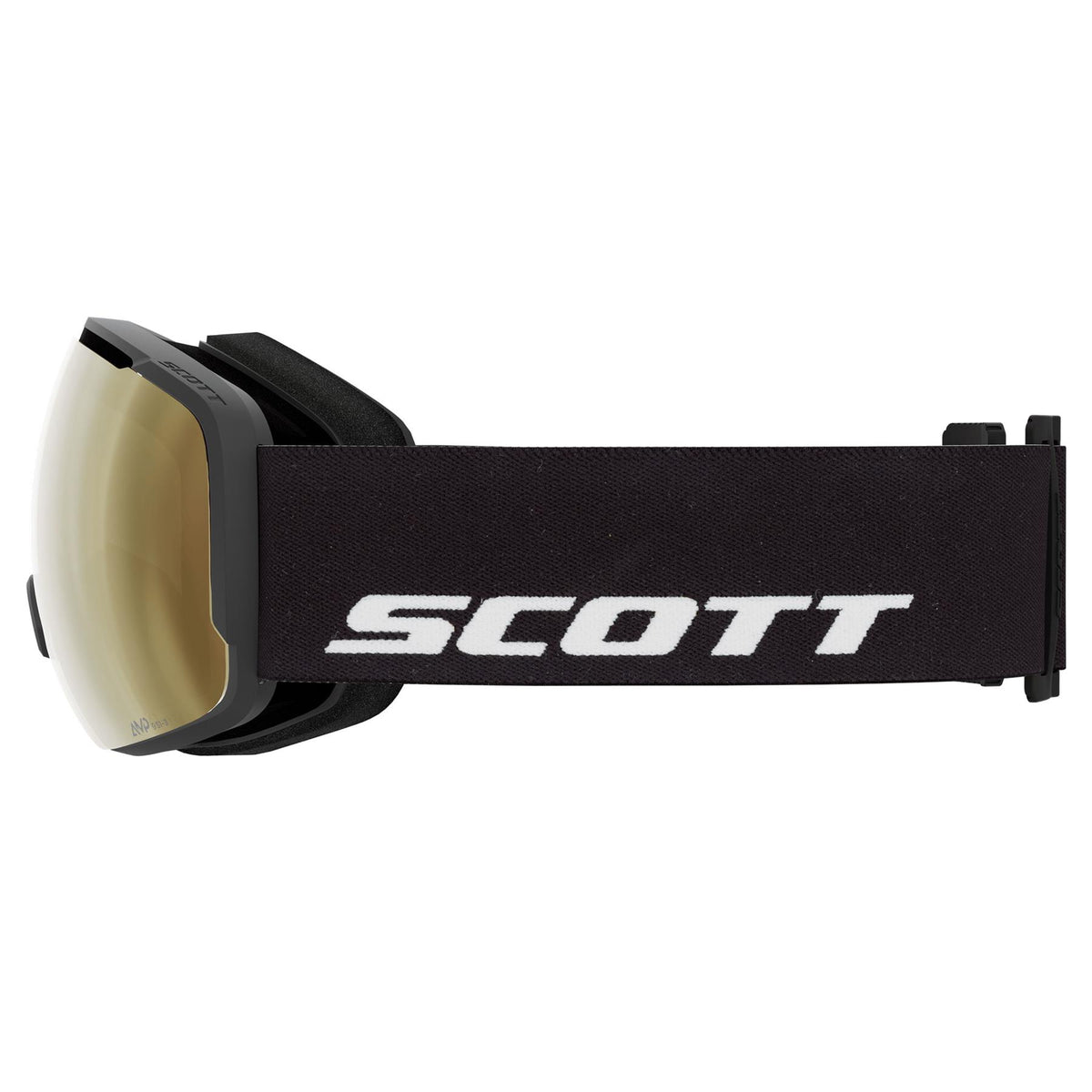 Scott Sphere OTG LS Goggles Black - AMP LS Cinnamon Chrome Lens