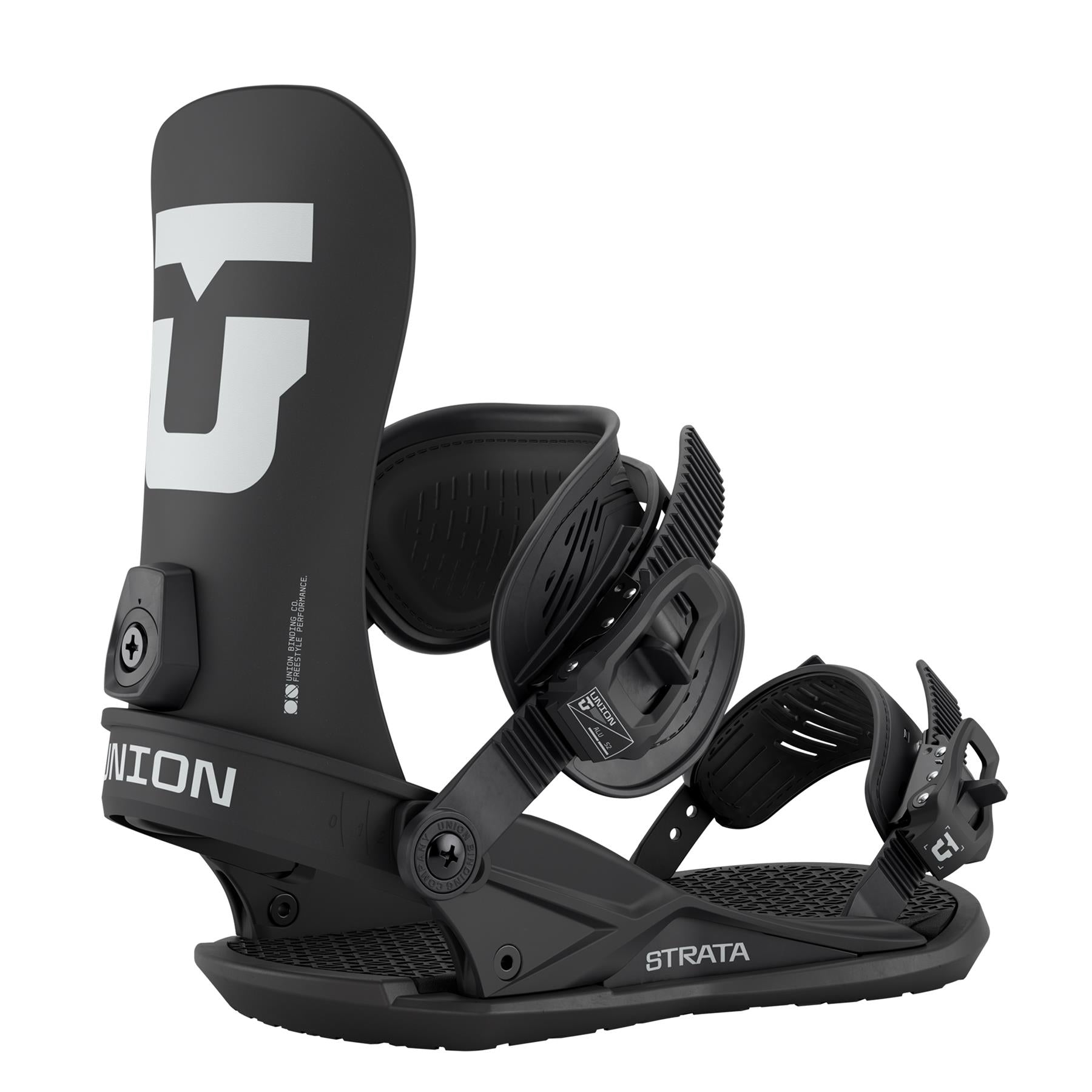 Union Strata Mens Snowboard Bindings Black 2026