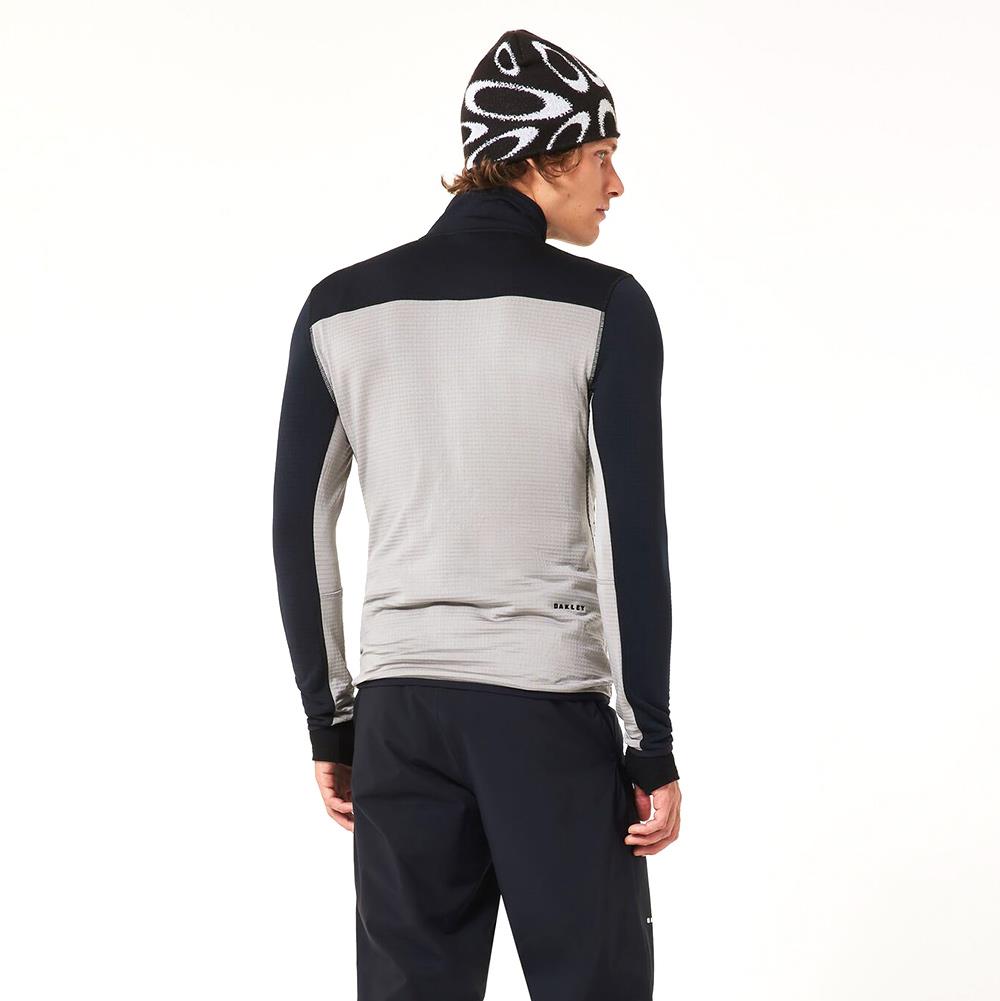 Oakley Canopy Full Zip Mens Sweatshirt Cement