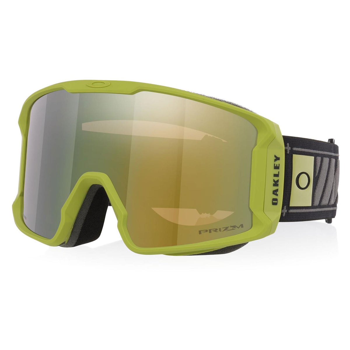 Oakley Line Miner L Goggles Matte Cactus - Prizm Snow Sage Gold Iridium Lens