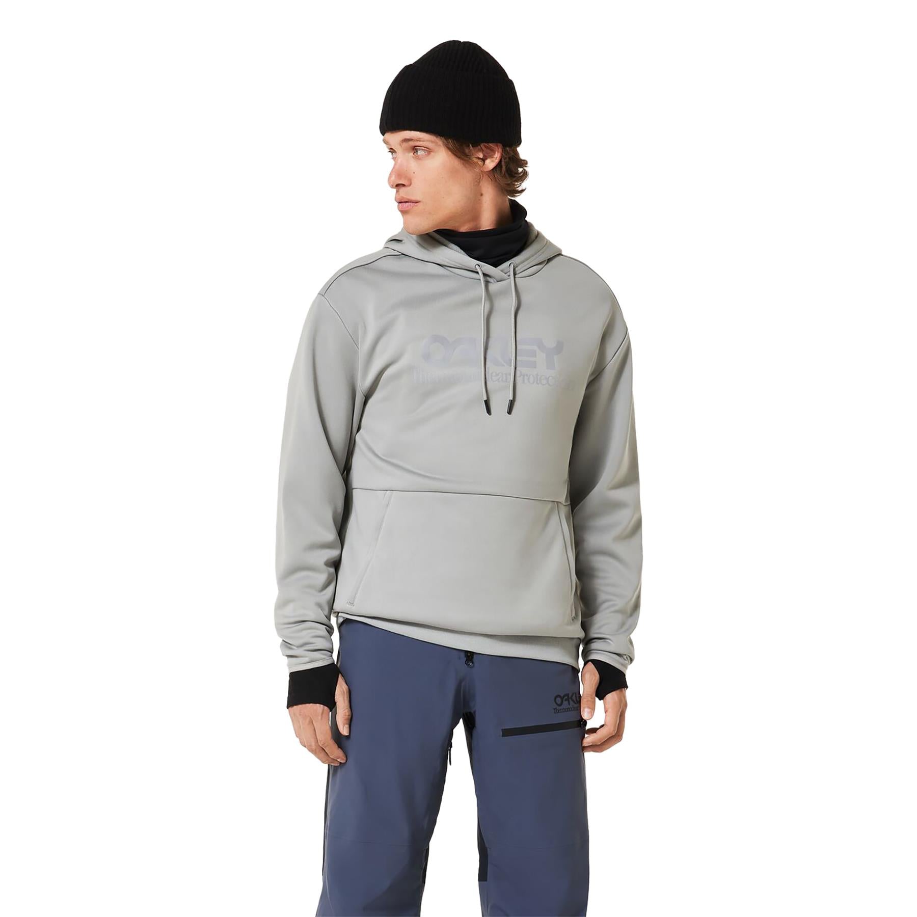Oakley Rider Long 2.0 Mens Hoodie Cement