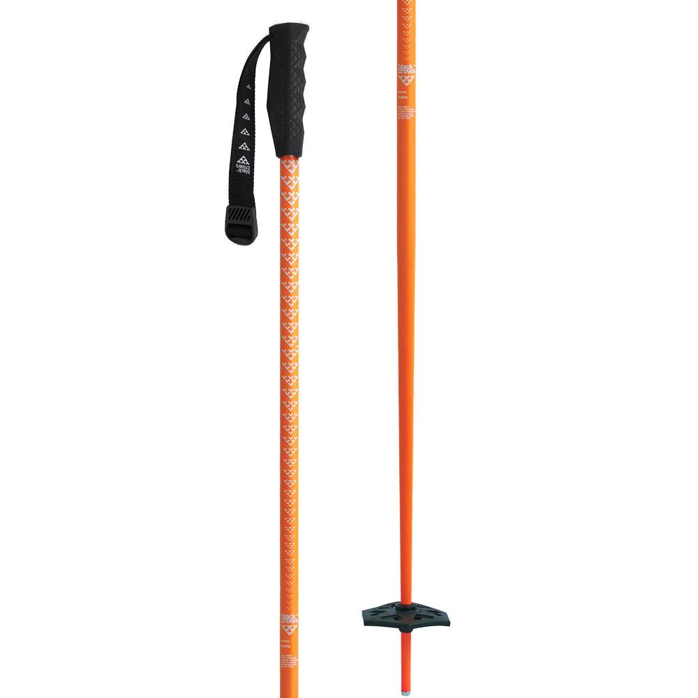 Black Crows Meta Ski Poles Orange/White