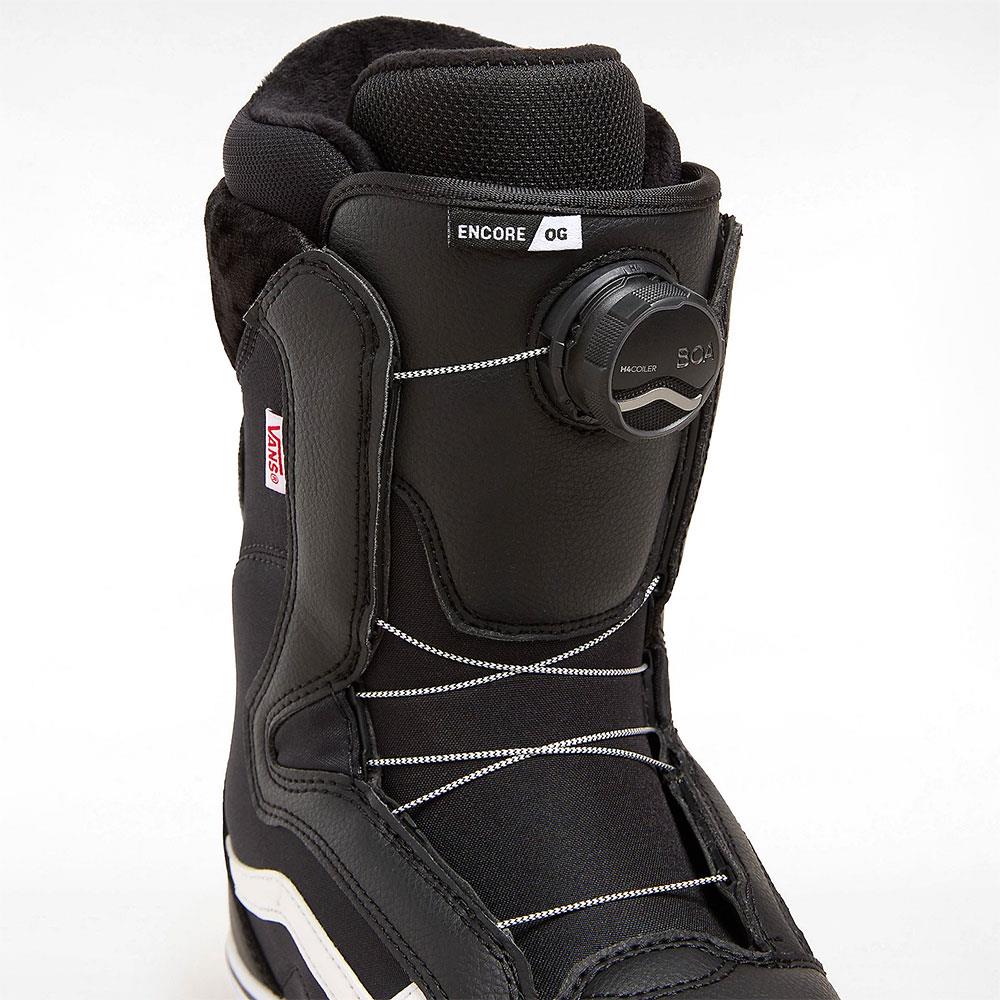 Vans Encore OG BOA Womens Snowboard Boots Black/White 2026