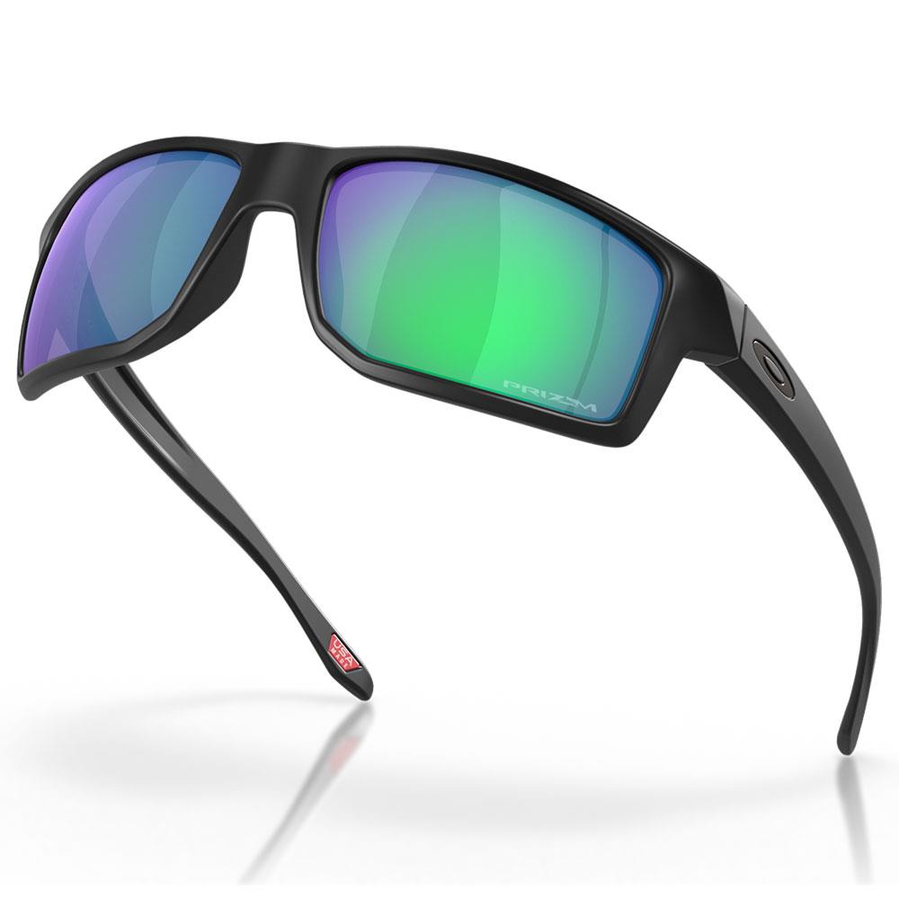 Oakley Gibston Sunglasses Matte Black - Prizm Jade Lens