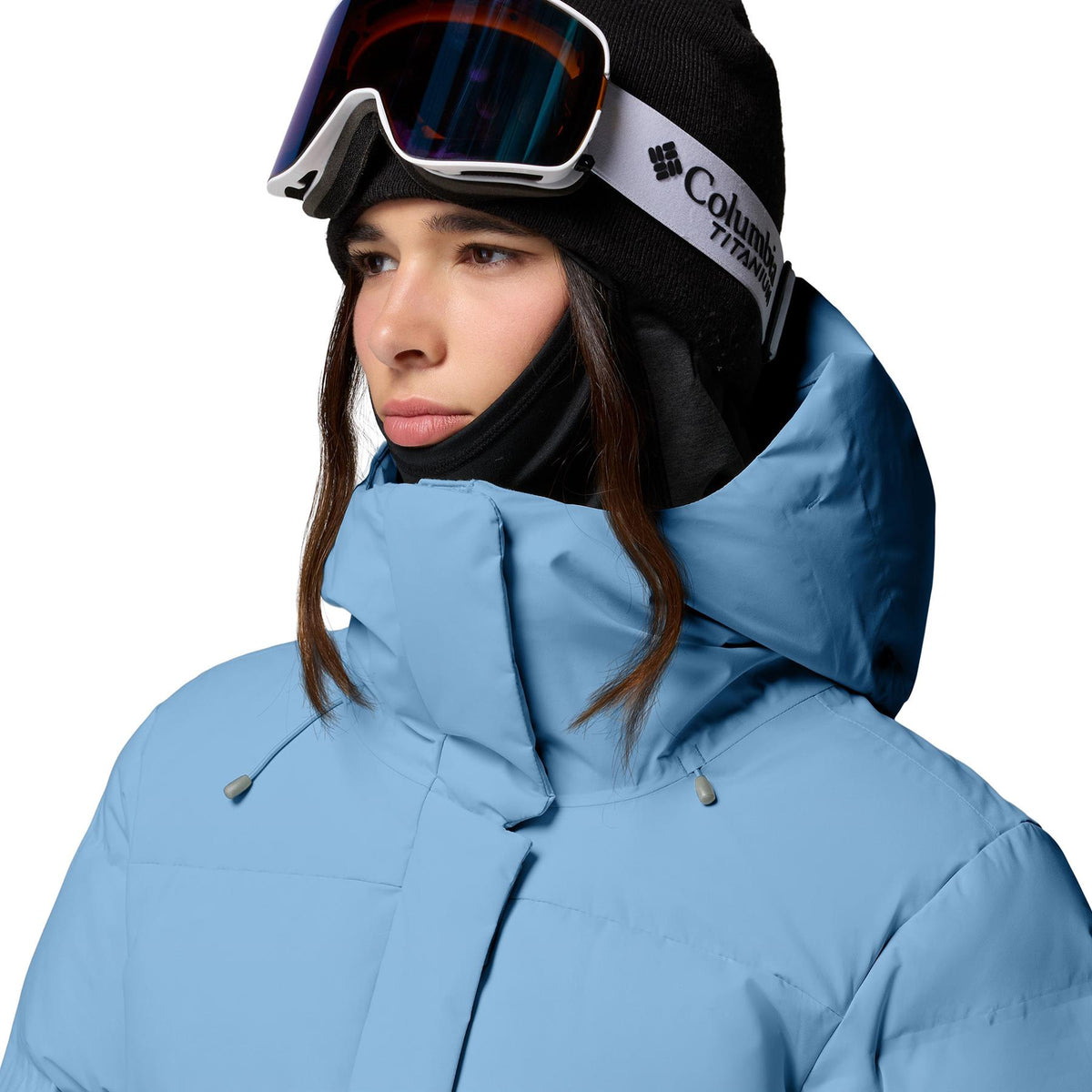 Columbia Roffe Ridge Down Heat Seal Womens Jacket Rainy Day