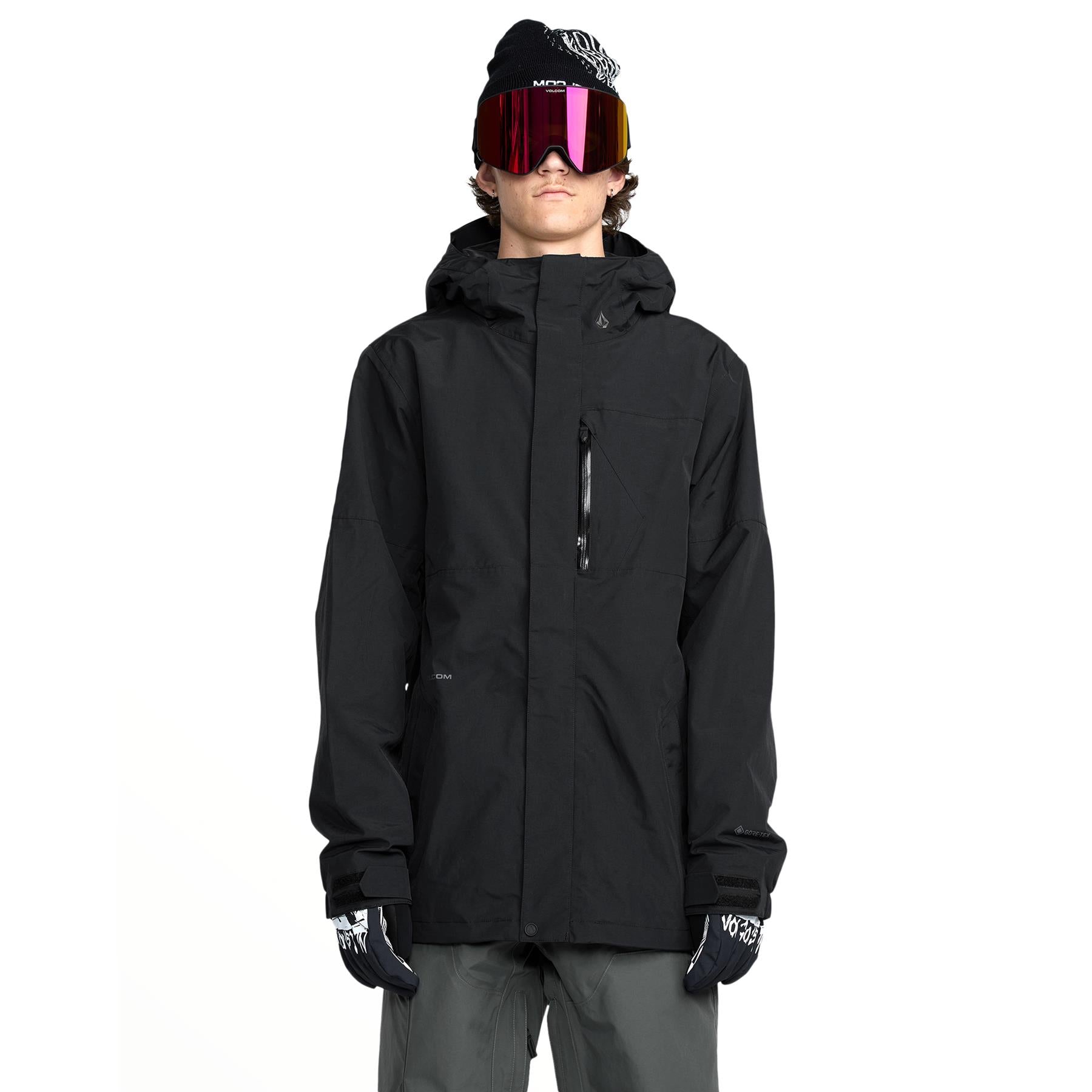 Volcom L GORE-TEX Mens Jacket Black
