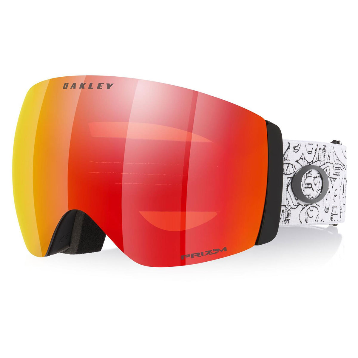 Oakley Flight Deck Pro L Goggles Black - Prizm Torch + Prizm Clear Lens