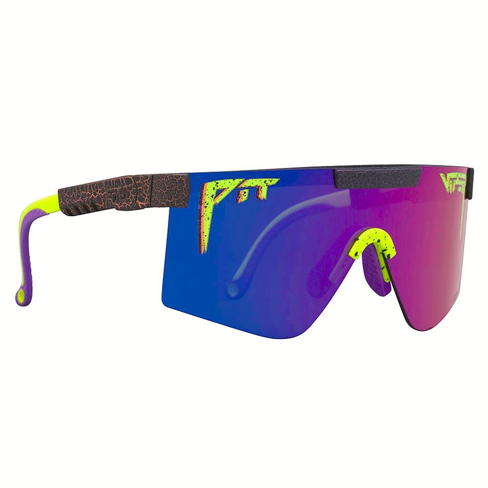 Pit Viper The Electroshock 2.0 Original Sunglasses - HDPV Polarized Pink-Purple Lens - Wide