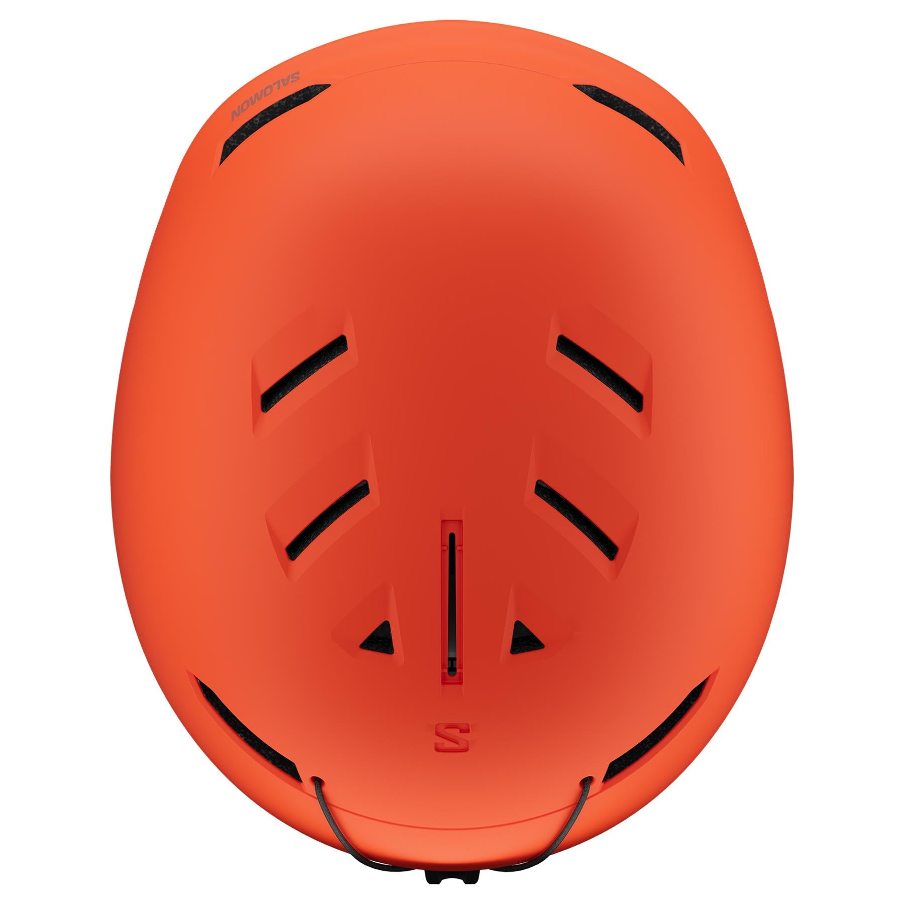 Salomon Husk Junior Ski + Snowboard Helmet Cherry Tomato