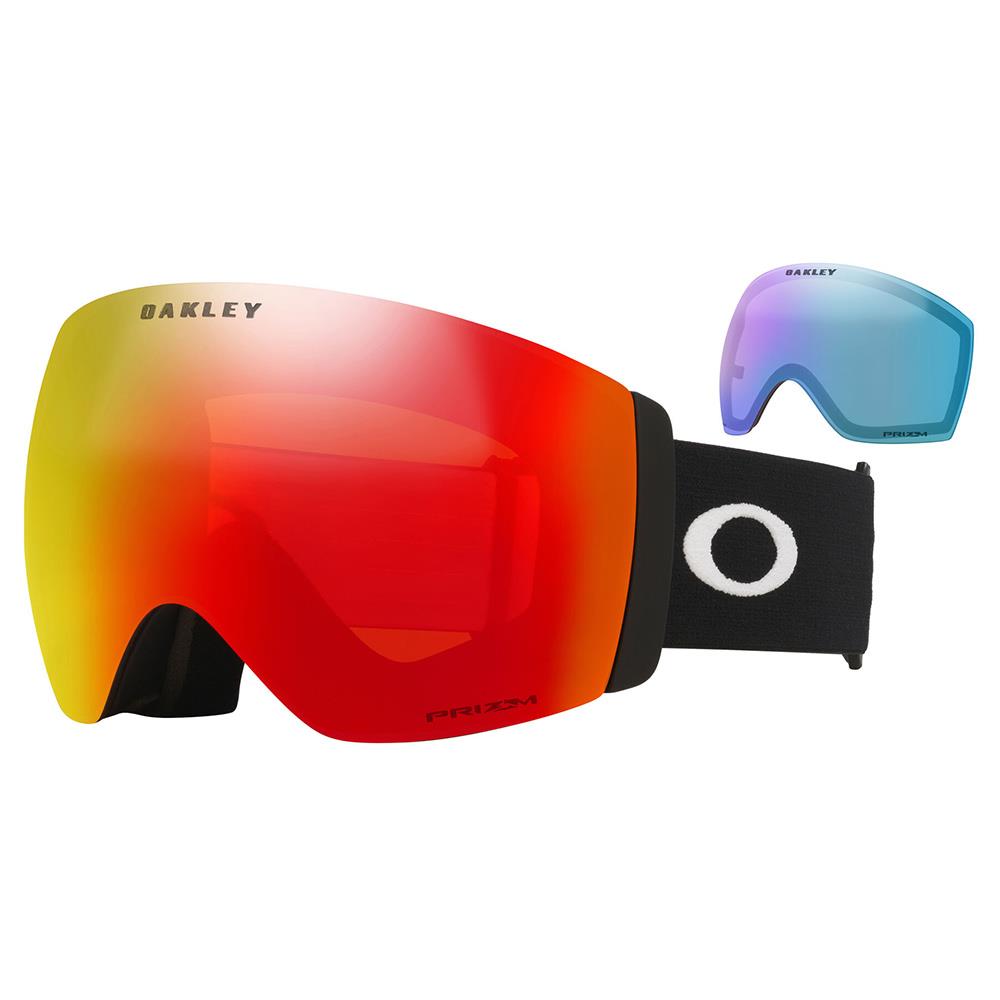 Oakley Flight Deck Pro L Goggles Matte Black - Prizm Torch + Prizm Iced Lens