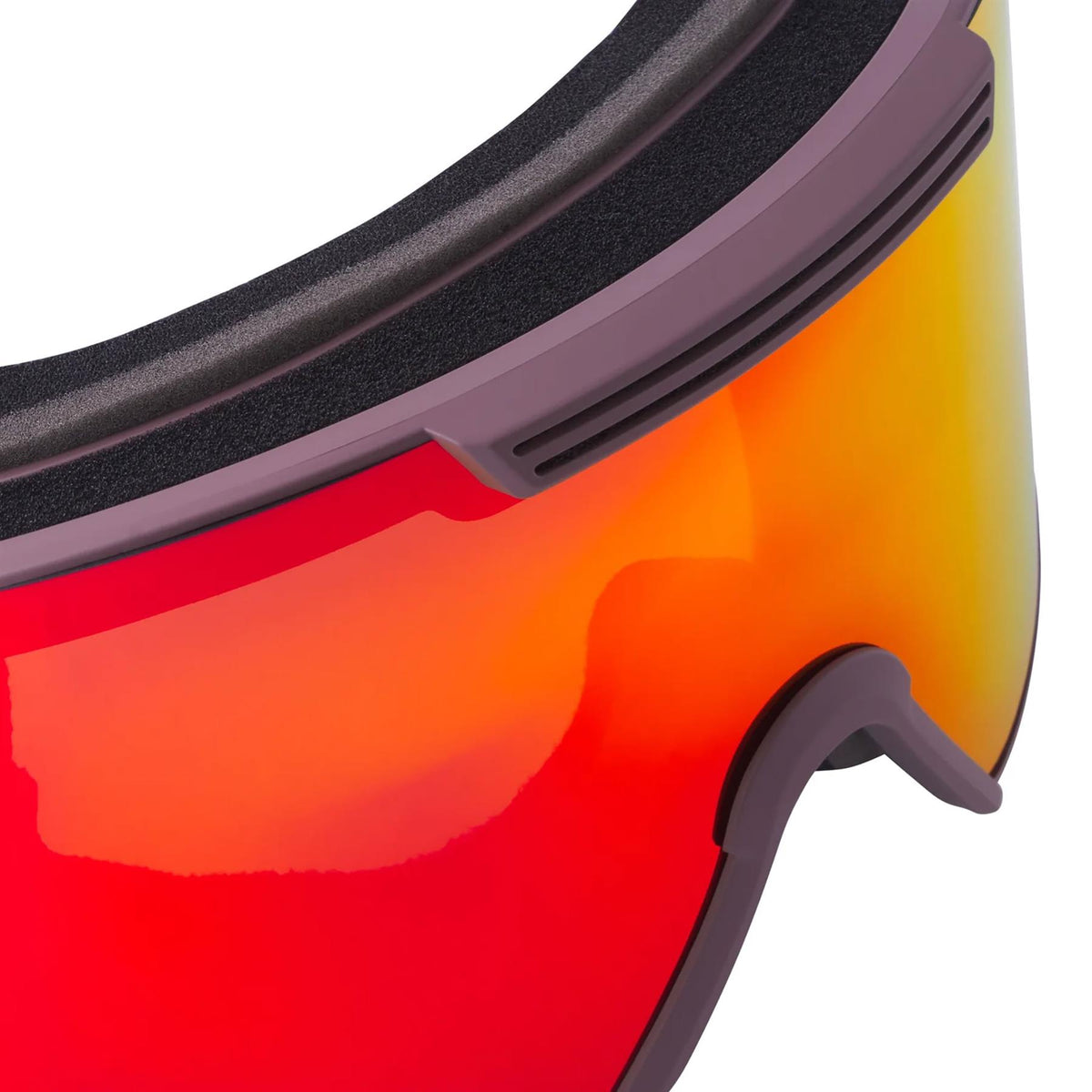 Pit Viper Backslap Goggles (Large) The Mudfire - Red + Yellow Snow Lens