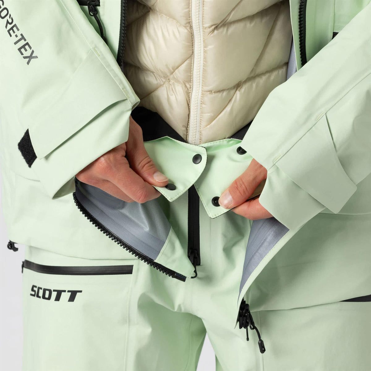 Scott Vertic GTX 3L Mens Jacket Vapour Green