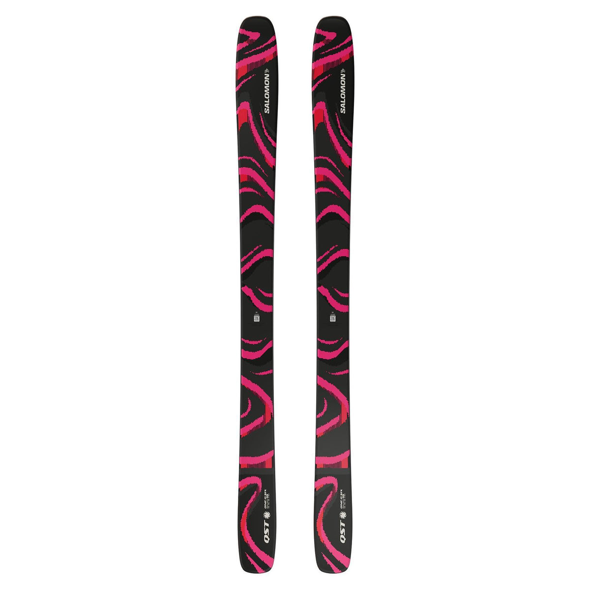 Salomon QST 106 Skis Black/Pink 2027