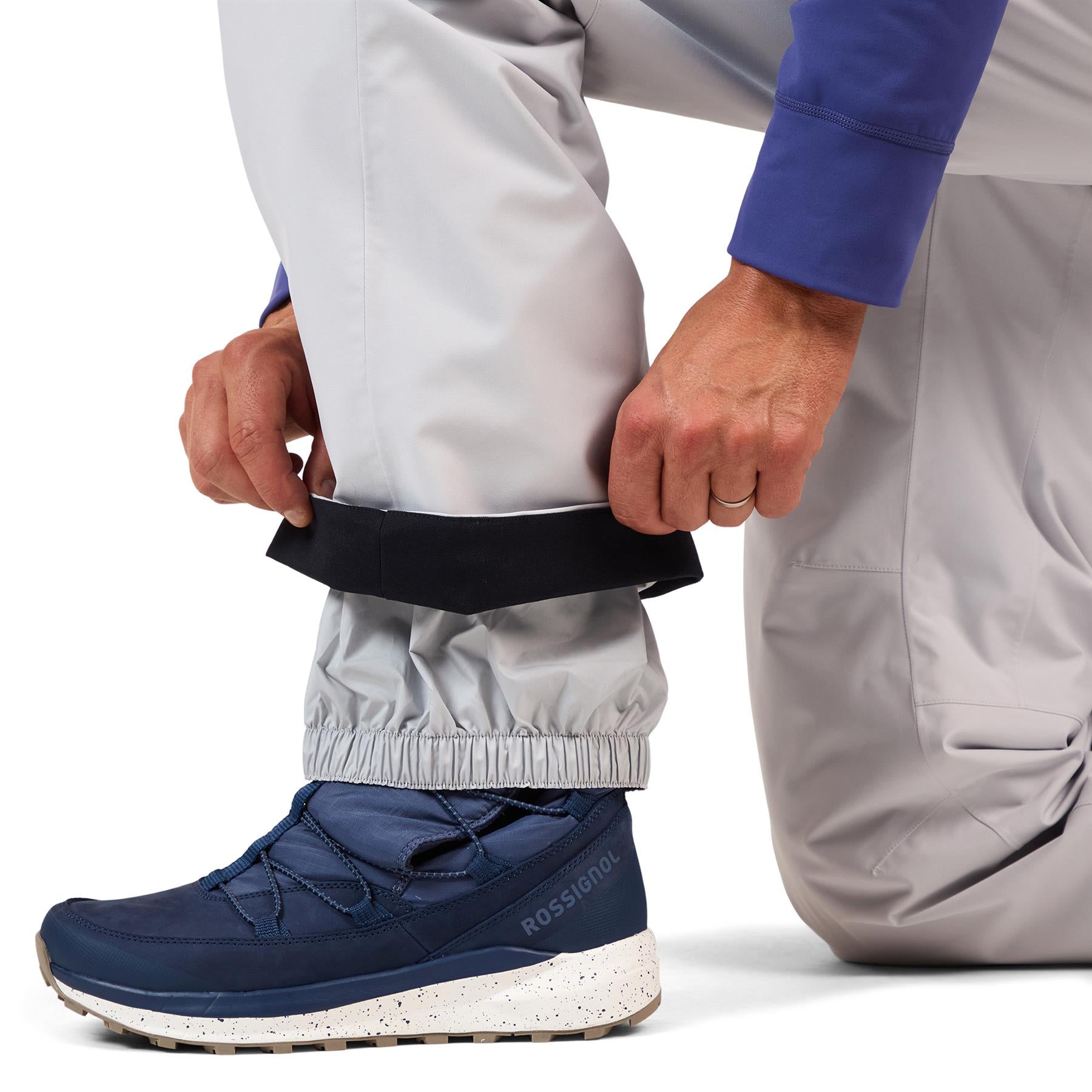 Rossignol Mens Insulated Ski Pants Soft Grey