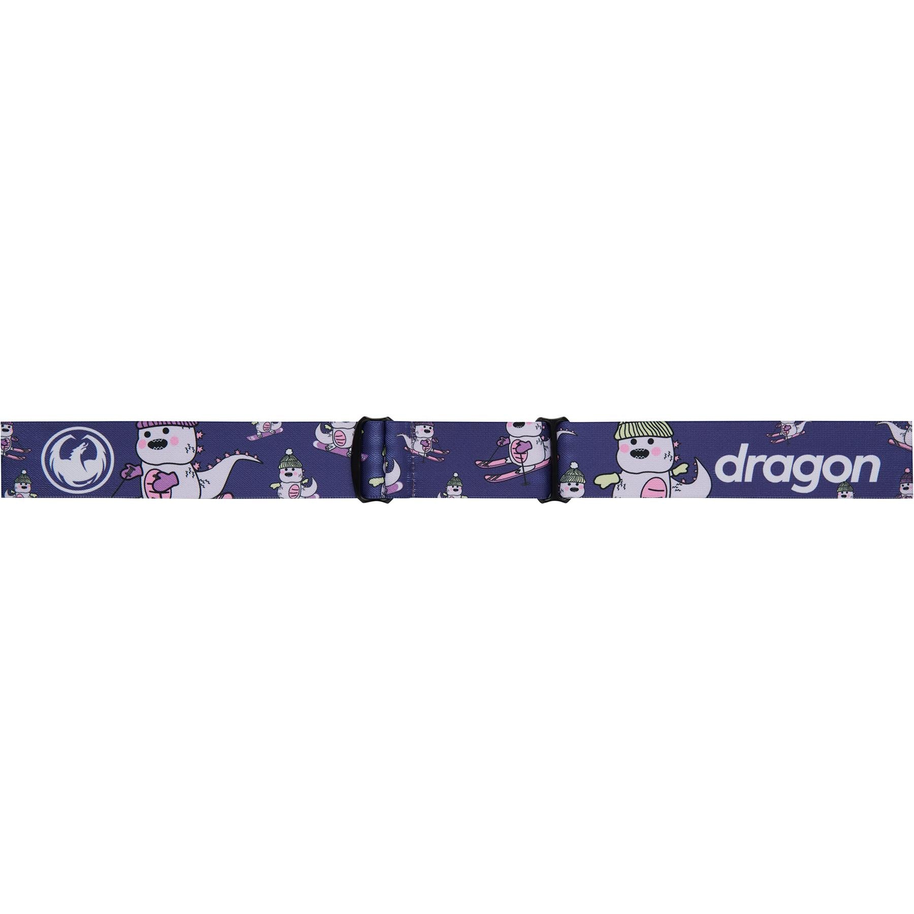 Dragon Lil D Kids Goggles Lil Kaiju Purple - LL Light Rose Lens