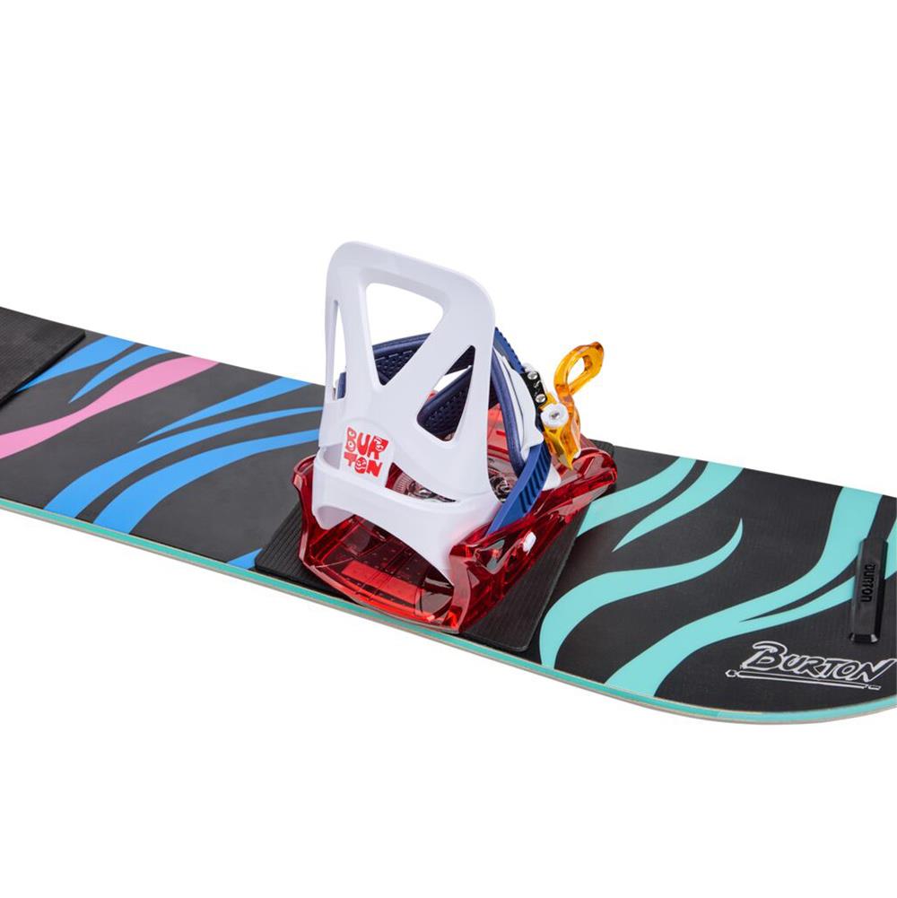 Burton Grom Disc Kids Snowboard Bindings Red/Multi