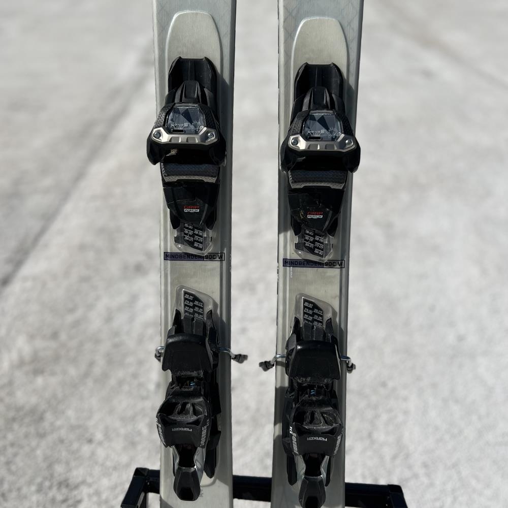 K2 Mindbender 90C Ex-Hire Womens Skis + Squire 11 TCX D GW Bindings 2025 154cm