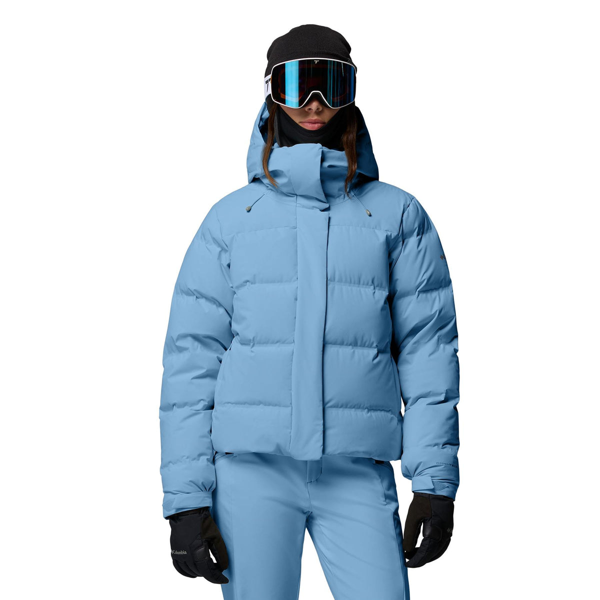Columbia Roffe Ridge Down Heat Seal Womens Jacket Rainy Day