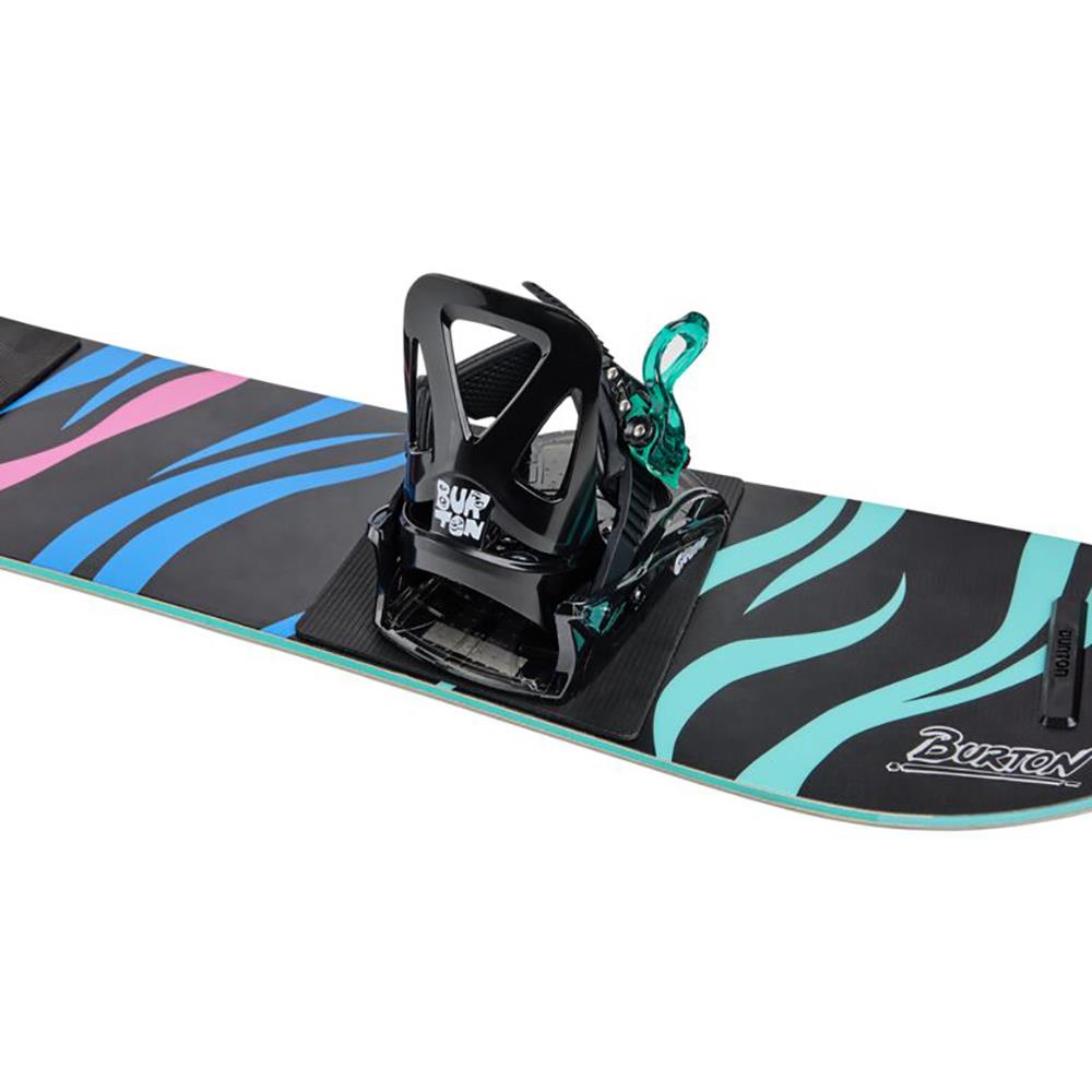 Burton Mini Grom Disc Kids Snowboard Bindings Black 2026