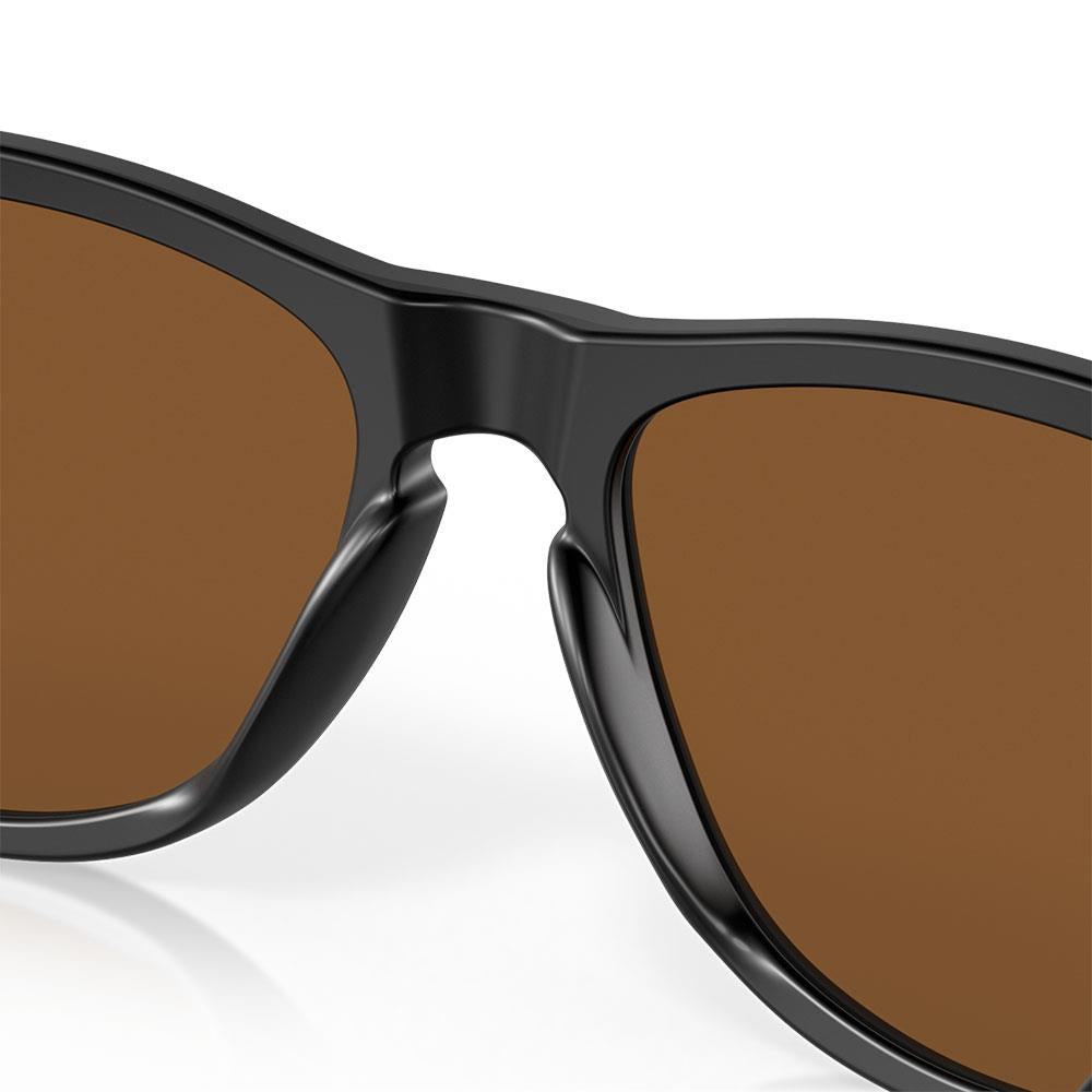 Oakley Frogskins Sunglasses Matte Black - Prizm Violet Lens