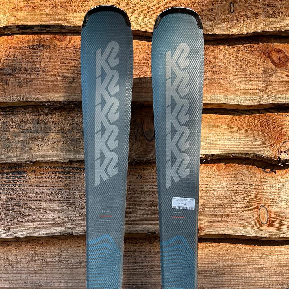K2 Blur 76 Ex-Hire Skis + M3 10 GW Bindings 2026 163cm