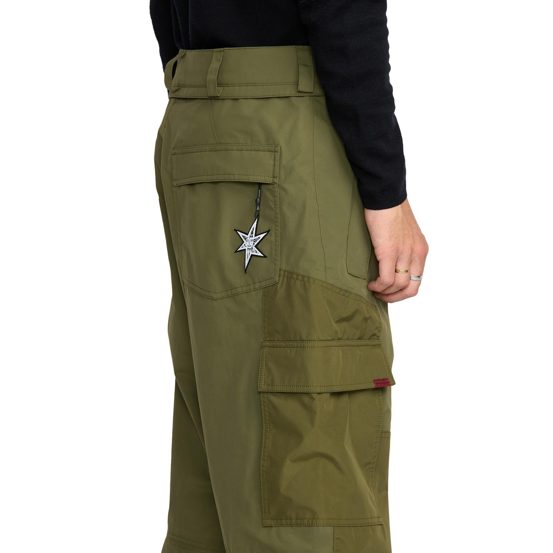 Volcom Longo GORE-TEX Mens Pants Dark Olive