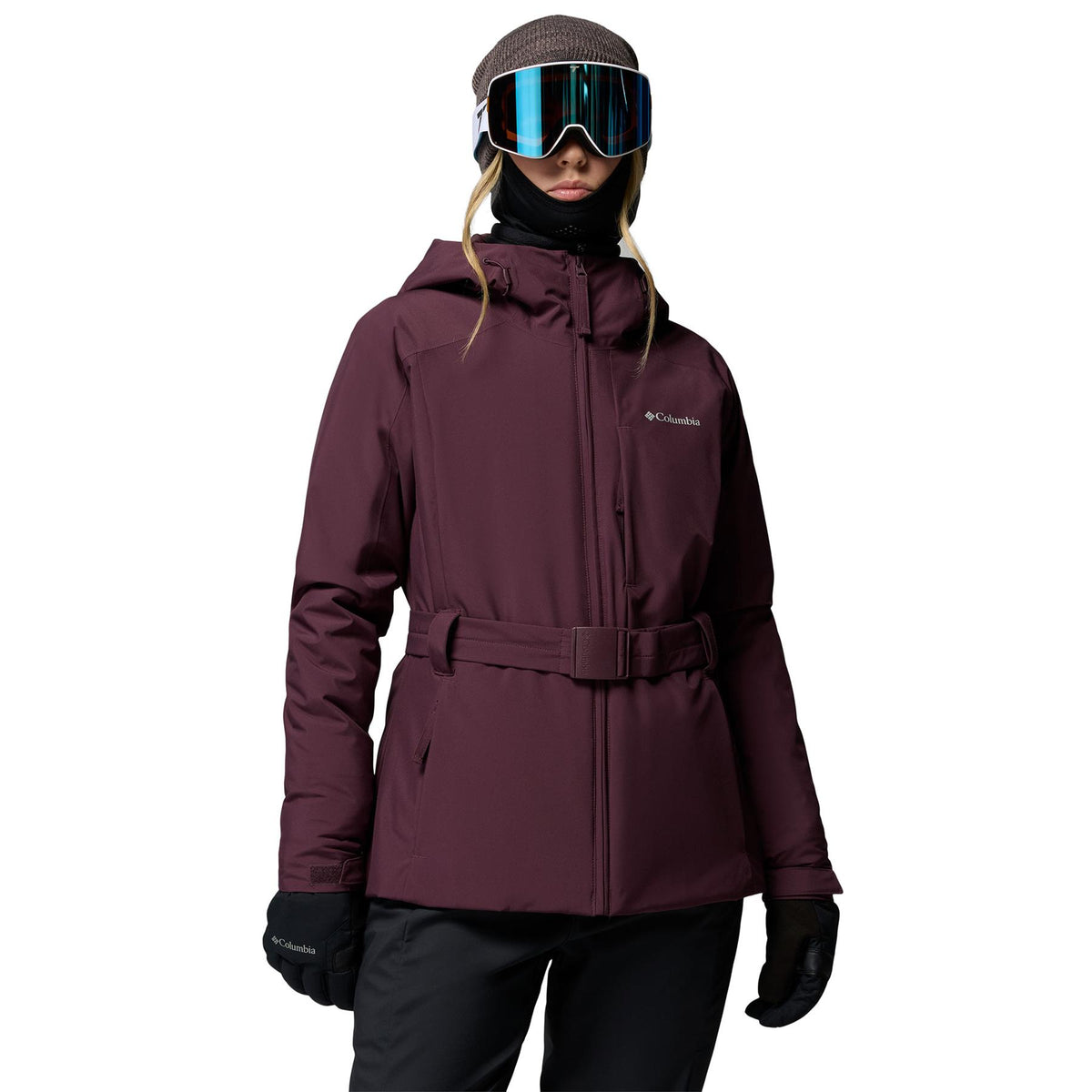 Columbia Ava Alpine Belted Insulated Womens Jacket Moonvista