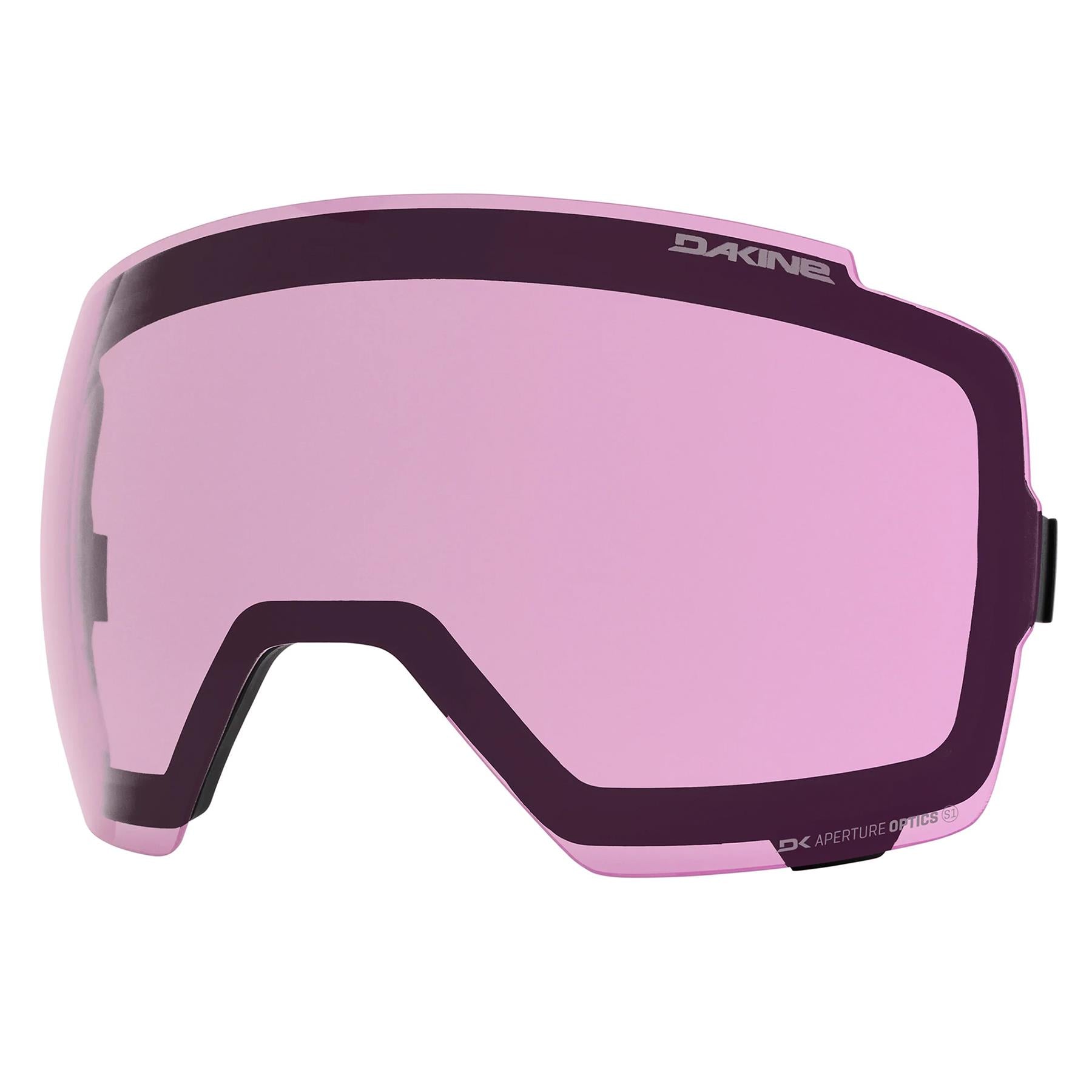 Dakine Domain Snow Goggles Plus Kingdom Black - Silver Mirror + Storm Rose Lens