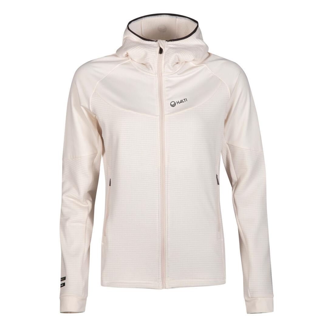 Halti Heat Grid Womens Hooded Layer Jacket Eggnog Beige