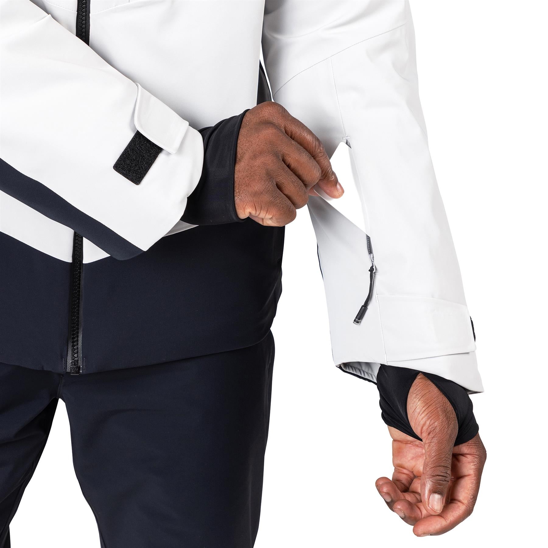 Rossignol Mens Hero Blackside Insulated Jacket Soft Grey