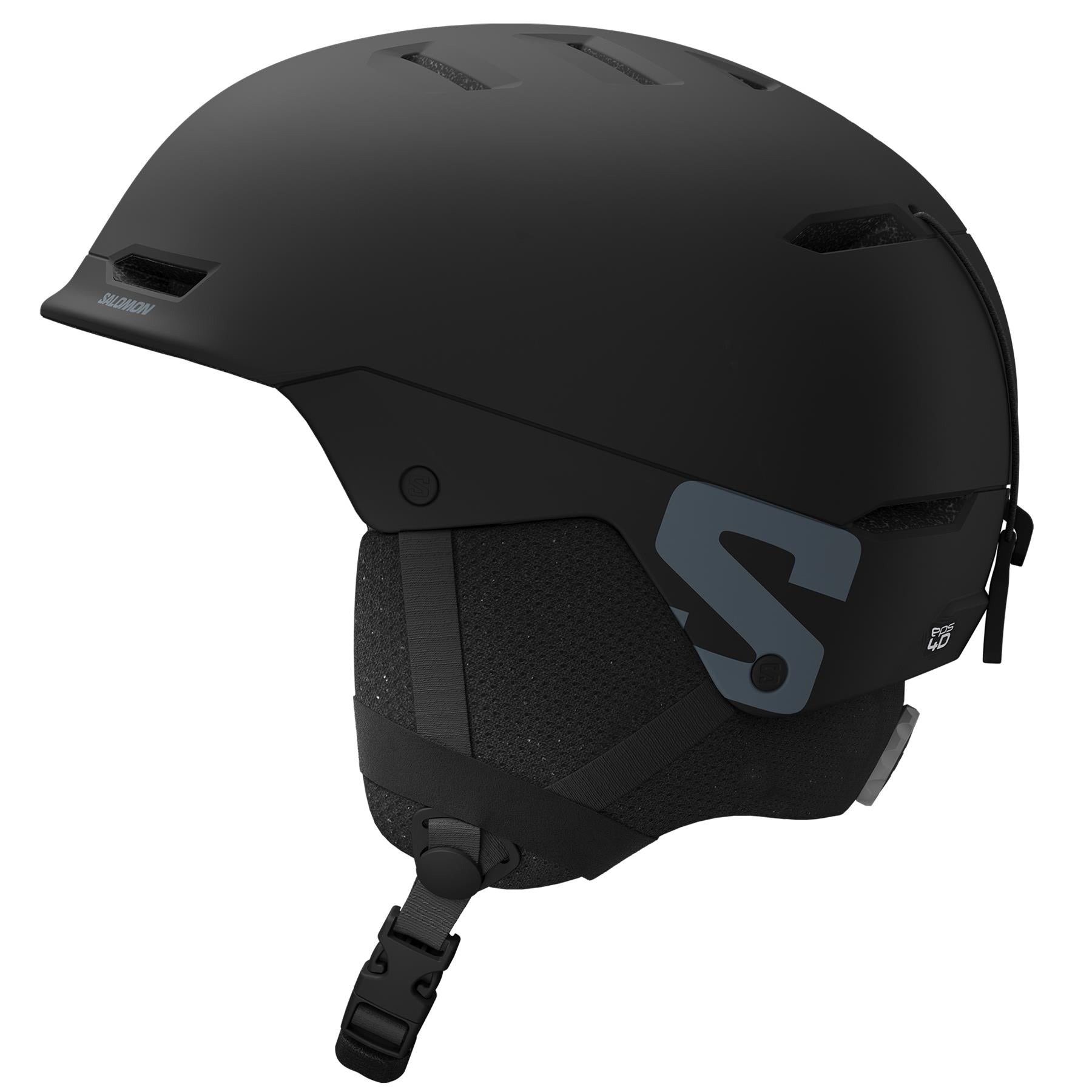 Salomon Husk Junior Ski + Snowboard Helmet Black