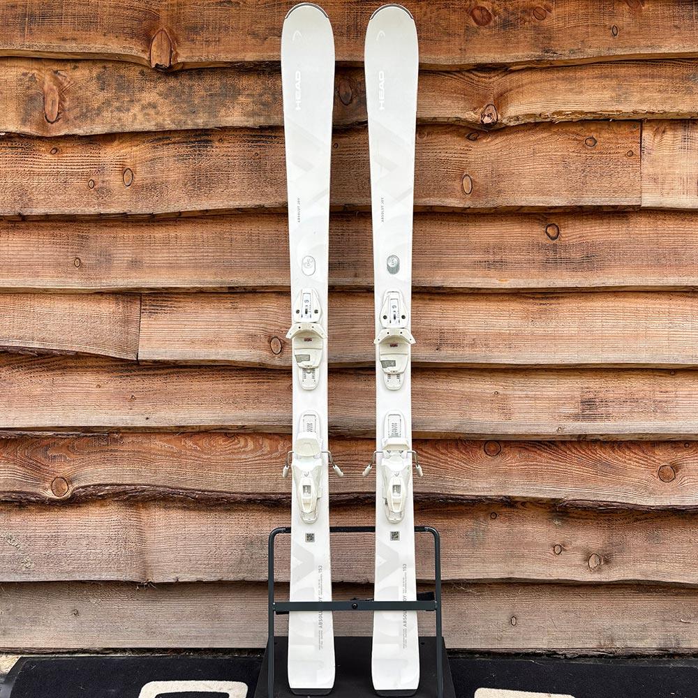Head e.absolut Joy Ex-Hire Womens Skis + JOY 9 GW Bindings 2026 153cm
