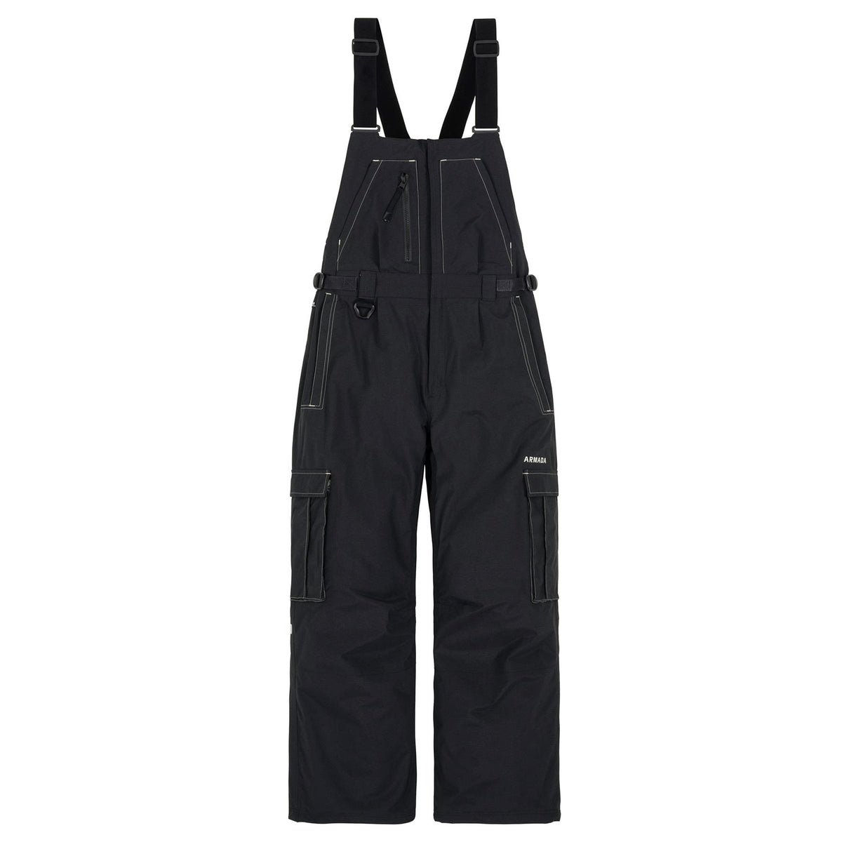 Armada Elvy 2L Womens Cargo Bib Pants Black
